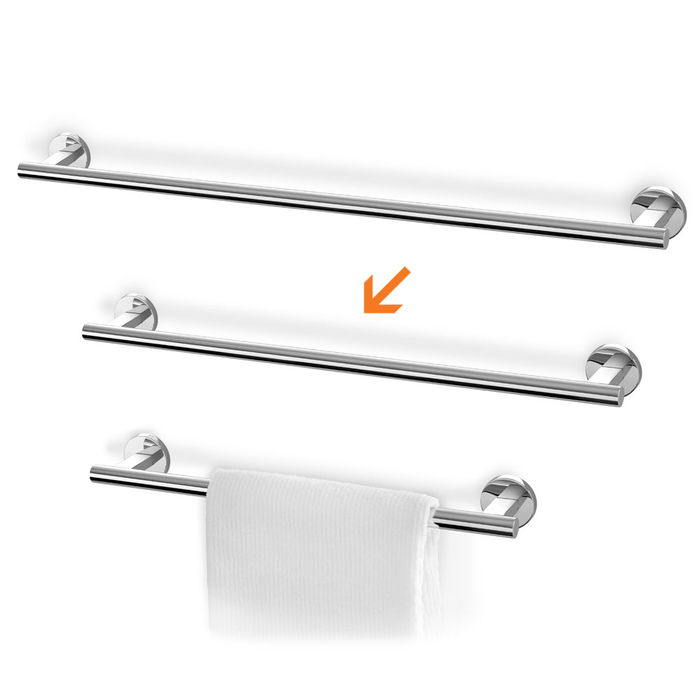 Zack Barra Toalla Scala 66 cm HIGH GLOSS POLISH